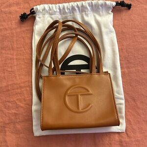 Telfar Small Shopping Bag Tan